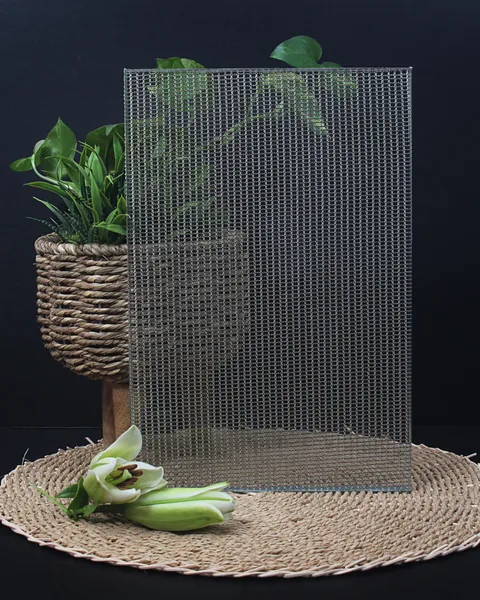 Black Weave, fabric glass by arg