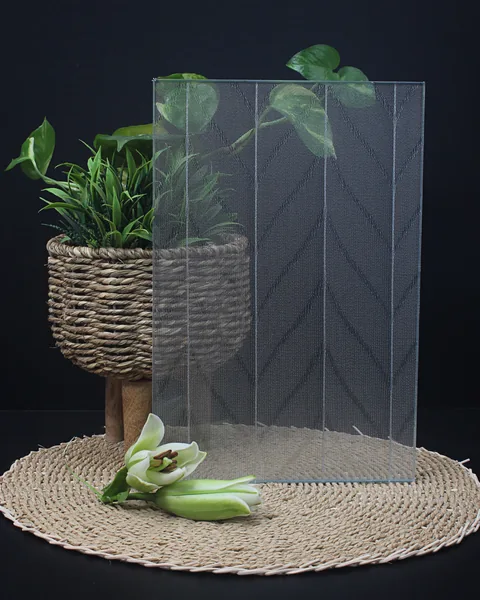Silver Glacier, fabric glass by arg